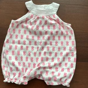Janie and Jack girls romper 3-6 mos
